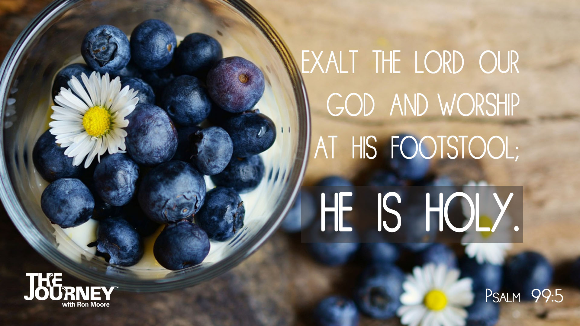 ron moore s daily devotion he is holy